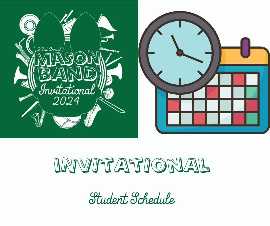 Invitational - Student Schedule